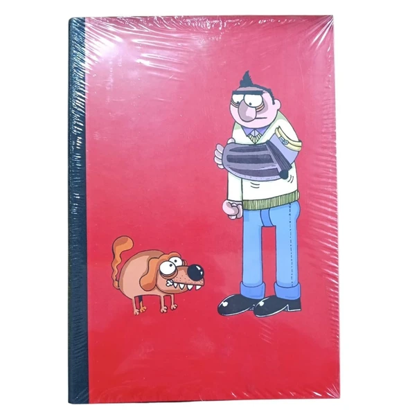 Paklon Kapaklı Tasarımlı Sekreterlik-Köpek ve Adam ürün görseli 1