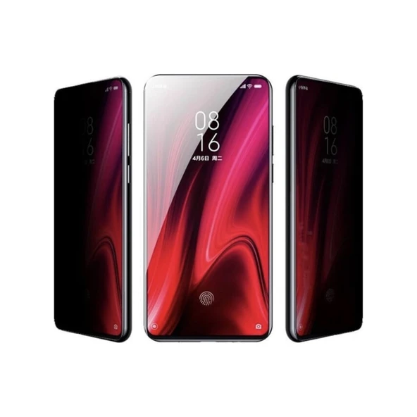 Apple iphone 11 Pro Max Mat Hayalet Ekran Gizli Privacy Tam Kaplayan Kırılmaz Cam Seramik Ekran Koruyucu ürün görseli 1