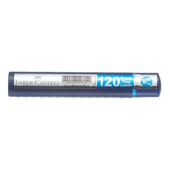 Faber Castell 0.7 Mavi Tüp Uç 2b 60mm 120li - Resim 3
