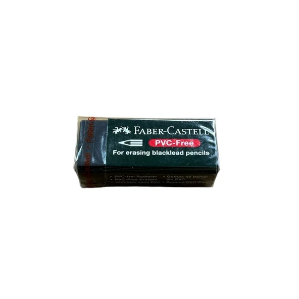 Faber Castell Küçük Boy Pvc Free Siyah Silgi No 30 ürün görseli 1