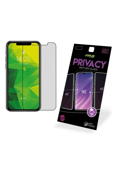 Iphone Xs Max Hayalet Ekran Privacy Görünmez Gizli Tam Kaplayan Kırılmaz Cam ürün görseli 1