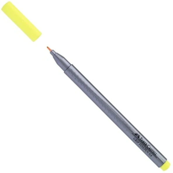 Faber Castell Grip Finepen Sarı AM07 ürün görseli 1