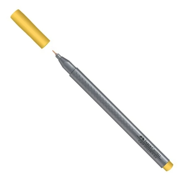 Faber Castell Grip Finepen Koyu Sarı ACO06 ürün görseli 1