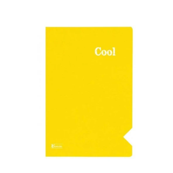 KeskinColor A5 PP KP Dikişli 40 Yp Kareli Defter-Sarı ürün görseli 1