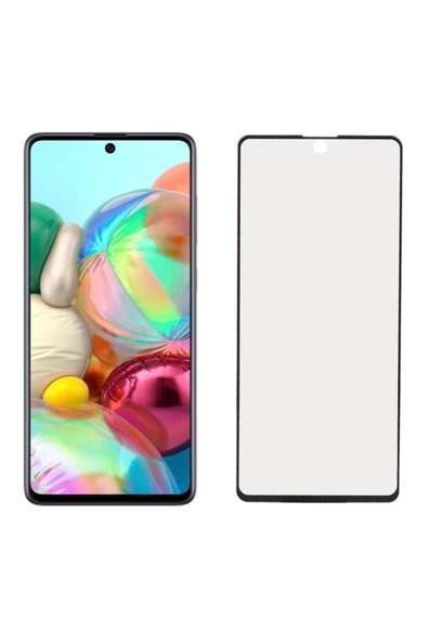 Samsung M51 Siyah Mat Seramik Ekran Koruyucu Parmak Izi Ve Hava Kabarcığı Bırakmaz ürün görseli 1