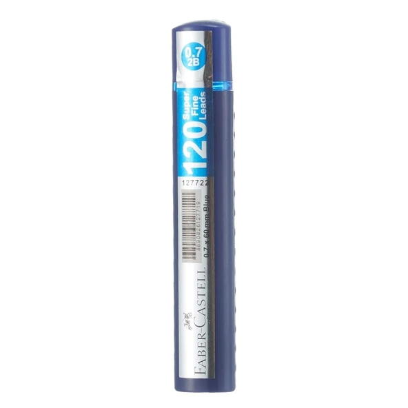 Faber Castell 0.7 Mavi Tüp Uç 2b 60mm 120li ürün görseli 1