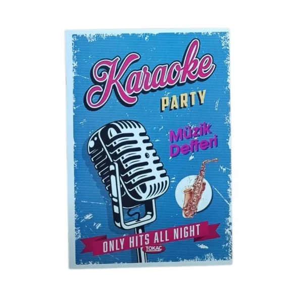 Tokaç A4 Müzik Defteri Karton Kapak 40 Yp-Karaoke ürün görseli 1