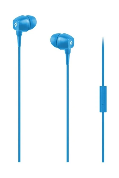 Kırmızı Pop Mikrofonlu Kulakiçi Kulaklık 3.5mm ürün görseli 1