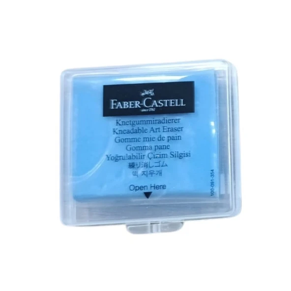 Faber Castell Art Eraser Hamur Silgi 12 73 21-Mavi ürün görseli 1