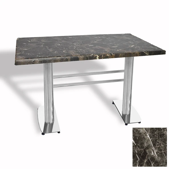 Tokyo Masa Kromnikel (Werzalit, Allzalit yada Wermodin Tabla 70x120) - Teramo ürün görseli 1