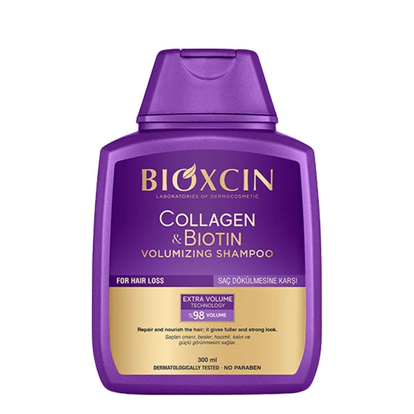 Bioxcin Collagen Biotin Saç Dökülmesine Karşı Şampuan 300 ml ürün görseli 1