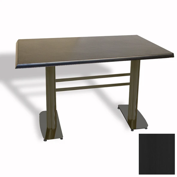 Tokyo Masa ESB (Werzalit, Allzalit yada Wermodin Tabla 80x140) - Siyah ürün görseli 1