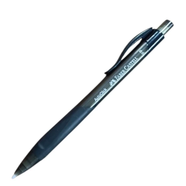 Faber Castell Auto Click 0.5 Color Barrel Uçlu Kalem-Siyah ürün görseli 1