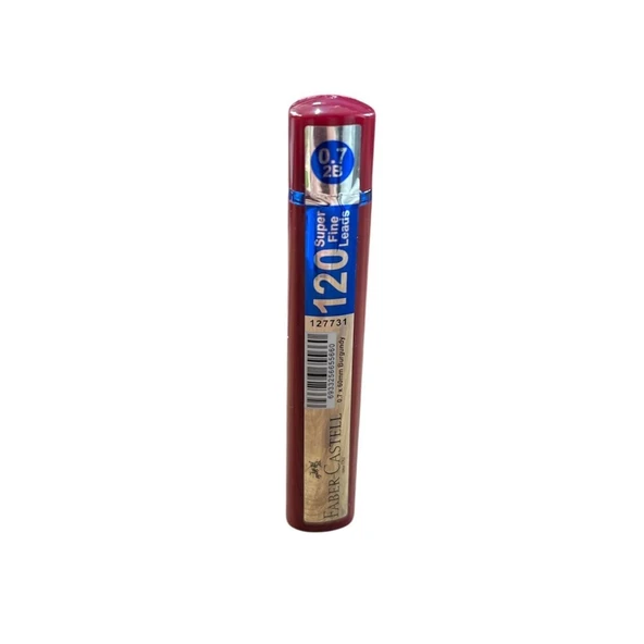 Faber Castell Grip 0.7 2b 60 Mm 120li Uç Bordo ürün görseli 1