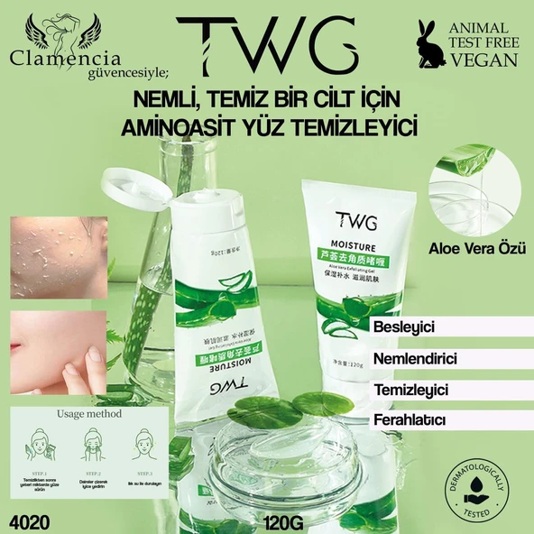 Aloe Vera Peeling Jeli Exfoliating 120G ürün görseli 1