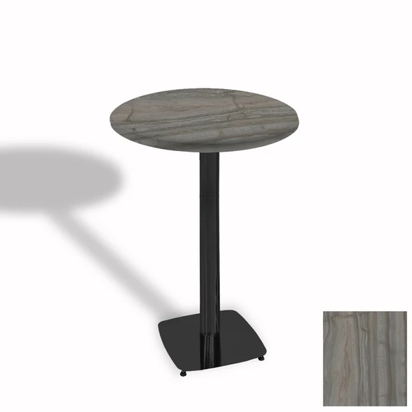 Bistro Masa Tokyo ESB - (Werzalit, Wermodin ve Allzalit Tabla 60 cm çap) - Magma ürün görseli 1
