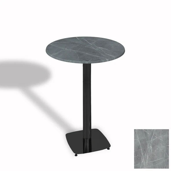 Bistro Masa Tokyo ESB - (Werzalit, Wermodin ve Allzalit Tabla 70 cm çap) - Light Temperado ürün görseli 1