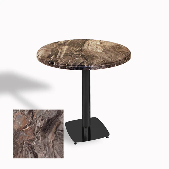 Tokyo Yuvarlak Masa (ESB) Çap 70cm - (Werzalit, Wermodin ve Allzalit Tabla) - Sydney ürün görseli 1