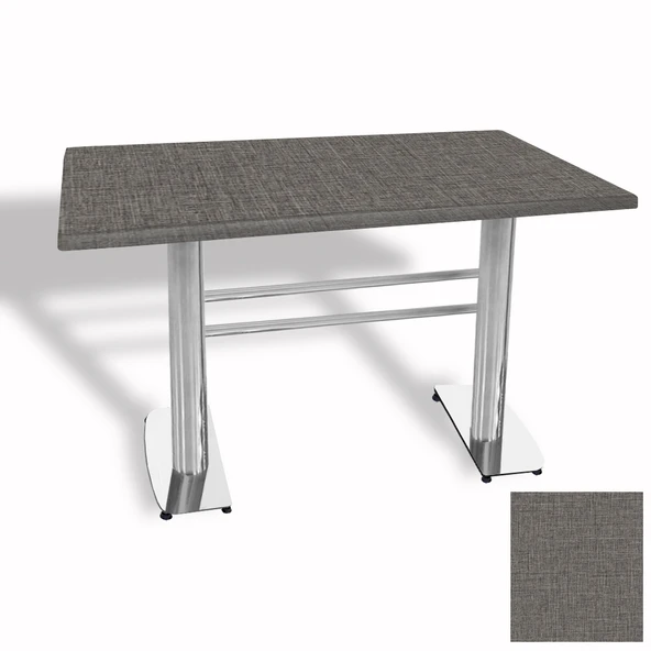 Tokyo Masa Kromnikel (Werzalit, Allzalit yada Wermodin Tabla 80x140) - Twister ürün görseli 1