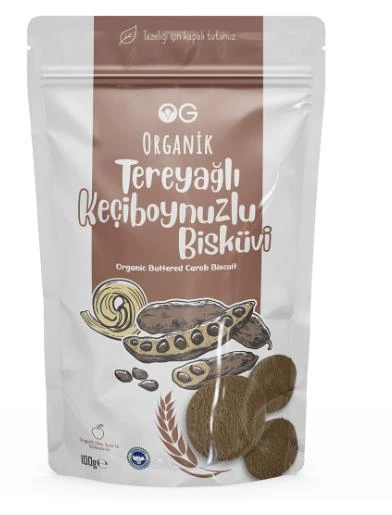 TEREYAĞLI KEÇİBOYNUZLU BİSKÜVİ 100 GR ürün görseli 1