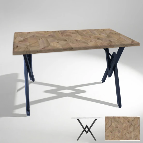 Anemon Mutfak Masası 80x120 (Werzalit, Wermodin ve Allzalit Tabla) - Edgy Wood ürün görseli 1