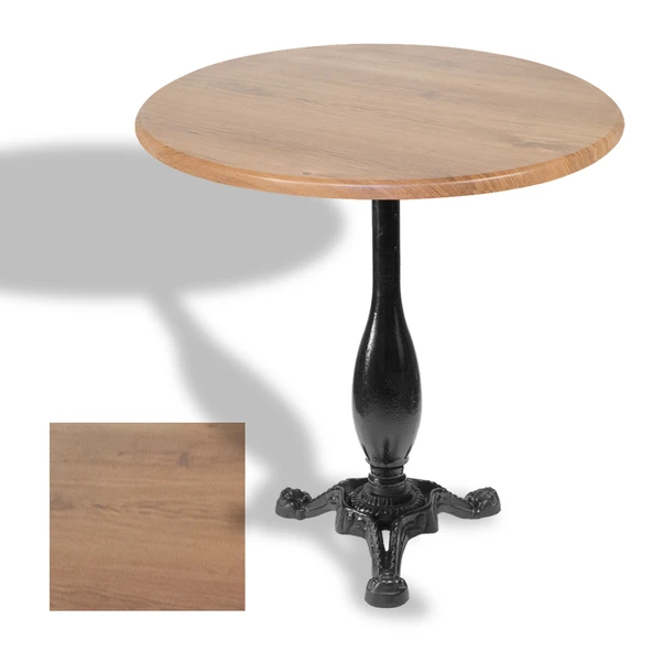 Çipa 2015 Döküm Ayak Yuvarlak Masa Çap 90cm - (Werzalit, Wermodin ve Allzalit Tabla) - Novagento ürün görseli 1