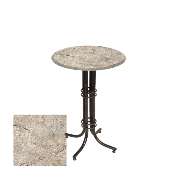 Bistro Masa Buket - (Werzalit, Wermodin ve Allzalit Tabla 60 cm çap) - Scala Marble ürün görseli 1