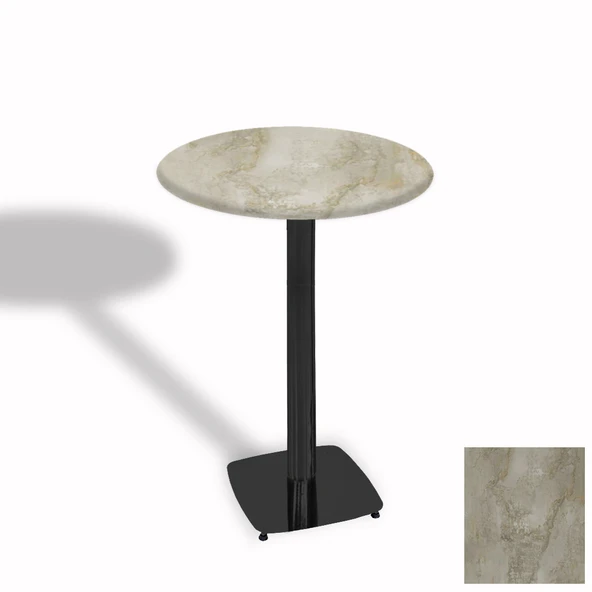 Bistro Masa Tokyo ESB - (Werzalit, Wermodin ve Allzalit Tabla 60 cm çap) - Irony ürün görseli 1