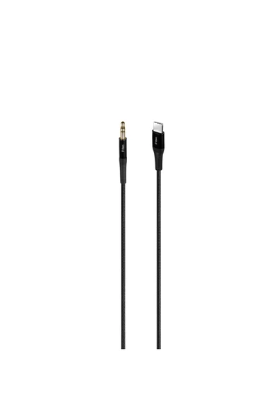 Aux - USB-C Ses Kablosu 100cm Siyah ürün görseli 1