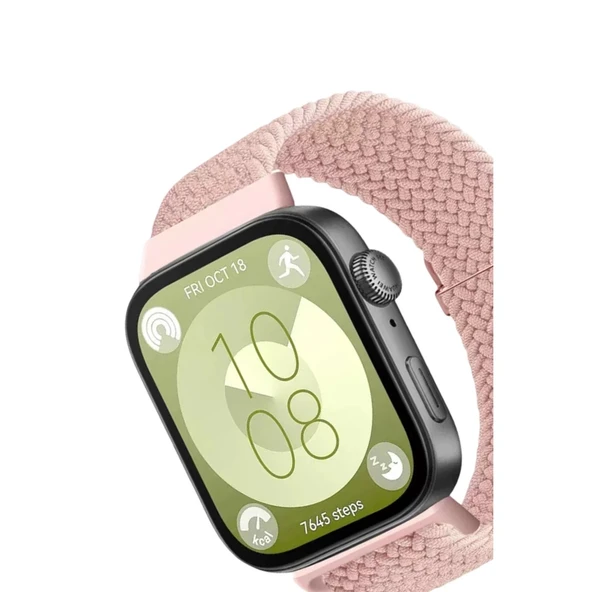 Huawei Fit 4  Kordon - Pudra - Resim 2