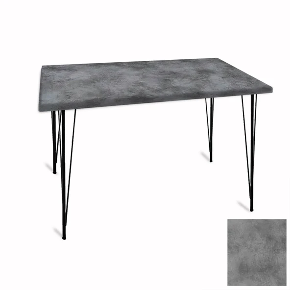 Premıum Mutfak Masası 70x120 ESB (Werzalit, Wermodin ve Allzalit Tabla) - Copperfield ürün görseli 1