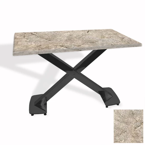 İks Masa ESB (70x120 - Werzalit, Allzalit yada Wermodin Tabla) - Scala Marble ürün görseli 1