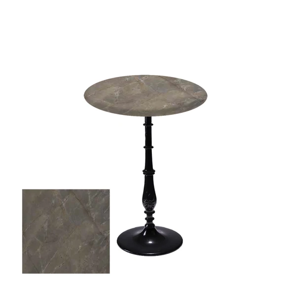 Bistro Döküm Ayak Çipa-6006 Masa -  (Werzalit, Wermodin ve Allzalit Tabla 60 cm çap) - Halong ürün görseli 1