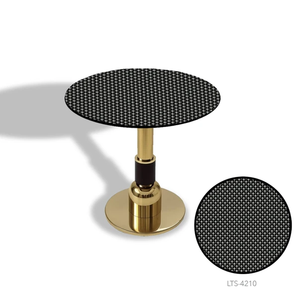 Gold Yuvarlak Masa  Çap 70cm - (CDF Tabla) - Desen Kod:4210 ürün görseli 1