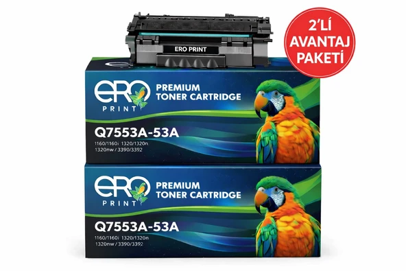 HP LaserJet M2727nfs Muadil Toner - 2'li Avantaj Paket ürün görseli 1