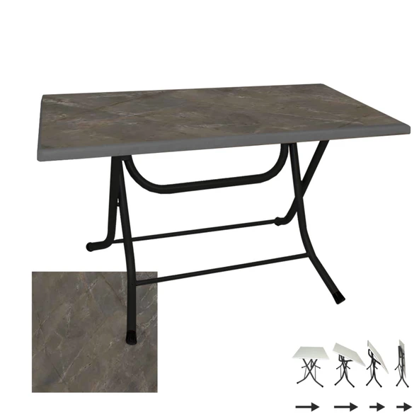 Klasik Katlanır Masa 80x120 cm - (Werzalit, Wermodin ve Allzalit Tabla) - Halong ürün görseli 1