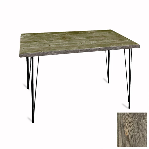 Premıum Mutfak Masası 70x120 ESB (Werzalit, Wermodin ve Allzalit Tabla) - Old Pine ürün görseli 1