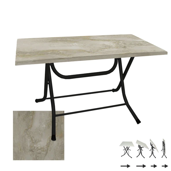 Klasik Katlanır Masa 70x120 cm - (Werzalit, Wermodin ve Allzalit Tabla) - Irony ürün görseli 1
