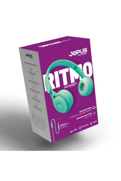 Js80 Ritmo Universal 3,5 Mikrofonlu Kulaklik ürün görseli 1