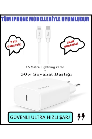 Iphone Şarj Aleti Orjinal Hızlı Pd Yeni Nesil Apple 14/13 14 Pro 14 Plus 13 Pro Max 11 X 7/8 Plus ürün görseli 1