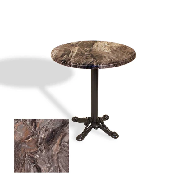 Çipa Döküm Ayak Yuvarlak Masa Çap 60cm - (Werzalit, Wermodin ve Allzalit Tabla) - Sydney ürün görseli 1