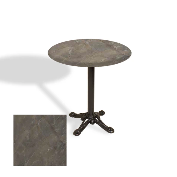 Çipa Döküm Ayak Yuvarlak Masa Çap 70cm - (Werzalit, Wermodin ve Allzalit Tabla) - Halong ürün görseli 1