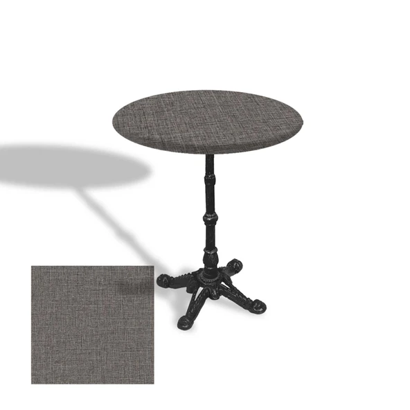 Çipa 1002 Döküm Ayak Yuvarlak Masa Çap 90cm - (Werzalit, Wermodin ve Allzalit Tabla) - Twister ürün görseli 1