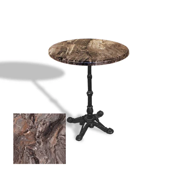 Çipa 1002 Döküm Ayak Yuvarlak Masa Çap 60cm - (Werzalit, Wermodin ve Allzalit Tabla) - Sydney ürün görseli 1
