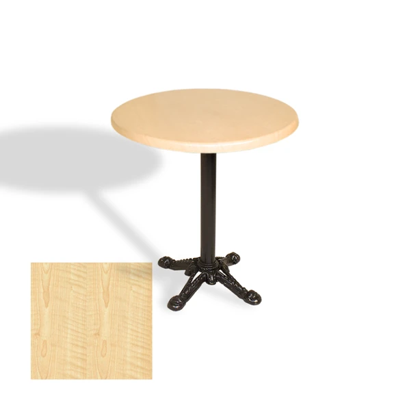 Çipa Döküm Ayak Yuvarlak Masa Çap 60cm - (Werzalit, Wermodin ve Allzalit Tabla) - Akçaağaç ürün görseli 1