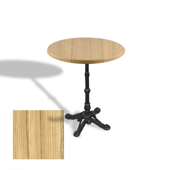 Çipa 1002 Döküm Ayak Yuvarlak Masa Çap 80cm - (Werzalit, Wermodin ve Allzalit Tabla) - Coco Bolo ürün görseli 1