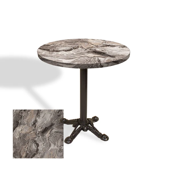 Çipa Laminat Yuvarlak Masa Çap 70cm ESB - Sydney ürün görseli 1