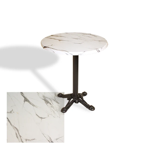 Çipa Döküm Ayak Yuvarlak Masa Çap 70cm - (Werzalit, Wermodin ve Allzalit Tabla) - Afyon Mermer ürün görseli 1