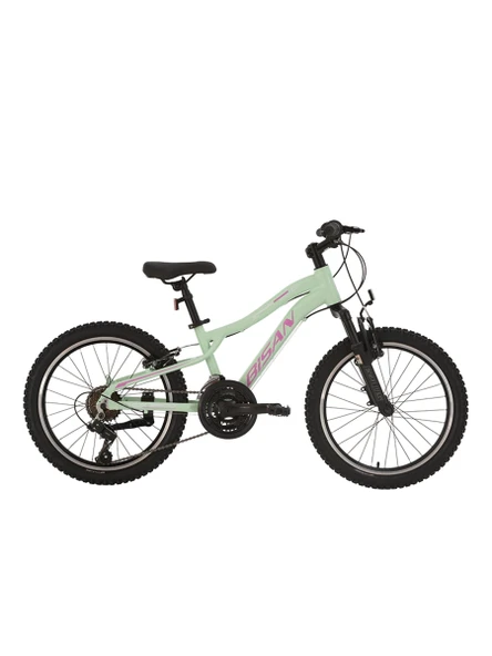 BİSAN KDX 2500-V KIZ ÇOCUK BİSİKLETİ 28CM V 20 JANT 21 VİTES MİNT YEŞİL PEMBE BEYAZ ürün görseli 1