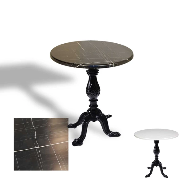 Çipa 1001 Döküm Ayak Yuvarlak Masa Çap 90cm - (Werzalit, Wermodin ve Allzalit Tabla) - Palazzo ürün görseli 1